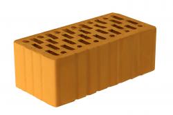 Кирпич керамический утолщенный пустотелый рядовой 250x120x88