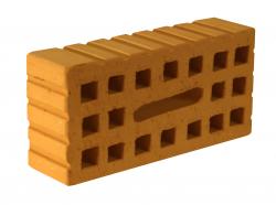 Кирпич одинарный пустотелый рядовой 250x120x65
